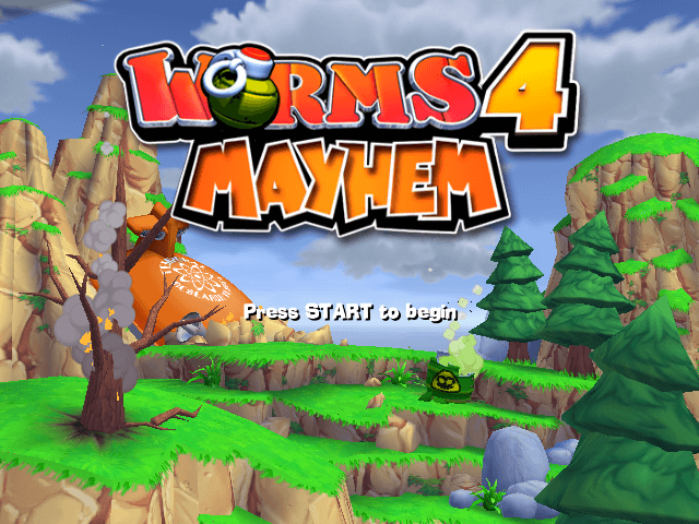 Worms 4: Mayhem screenshot 3 for Xbox